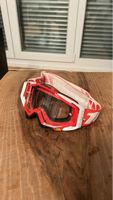 100% Motocross/MTB Brille - Rot/Weiss - Top Zustand!