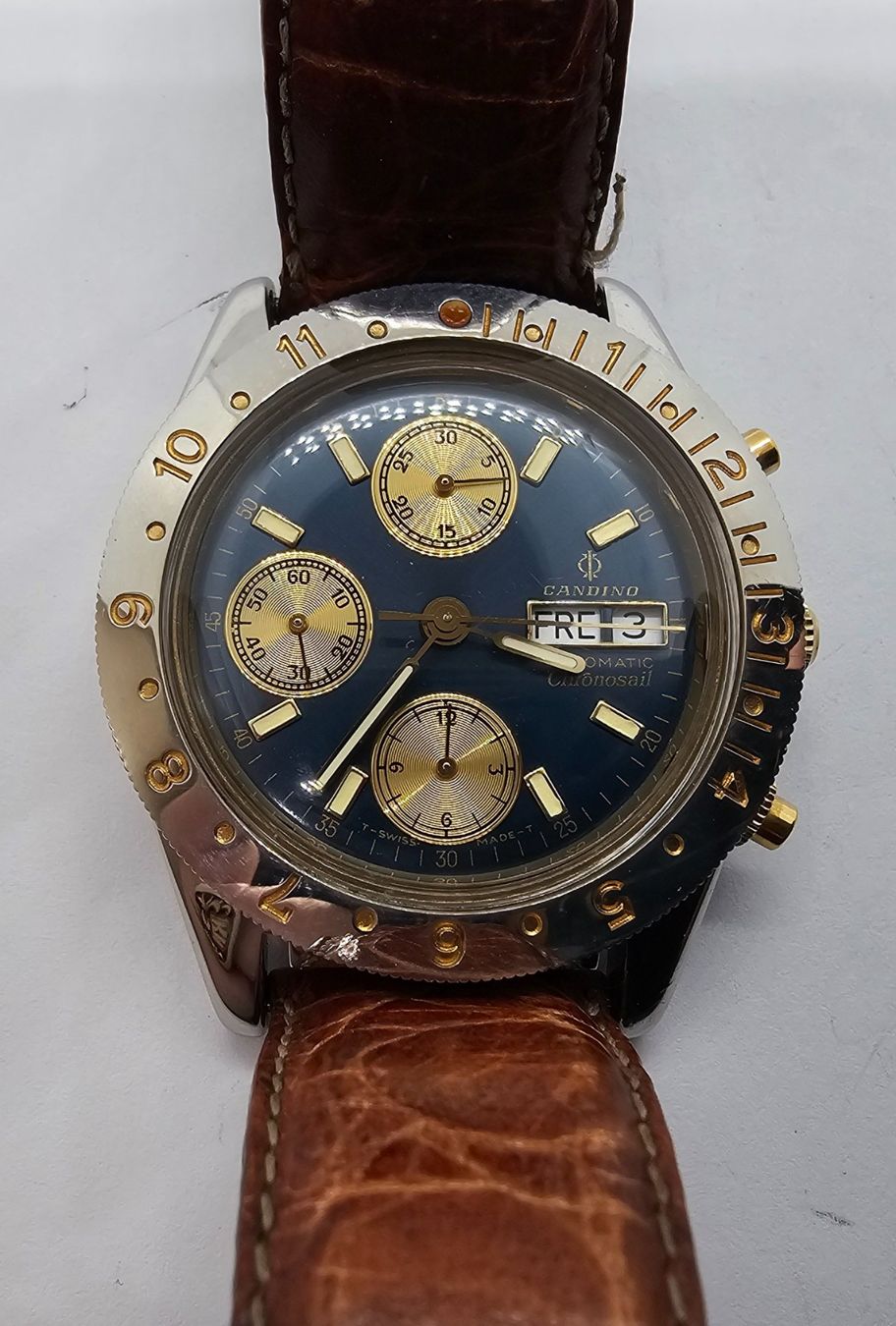 Candino Orologi: Candino Stopuhr Automatic Chronosail – Usato da Esslingen venduto da Hombi3 2