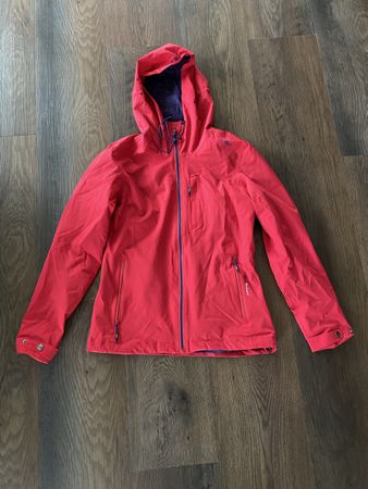 CMP Regenjacke/Übergangsjacke, rot, Gr. XS