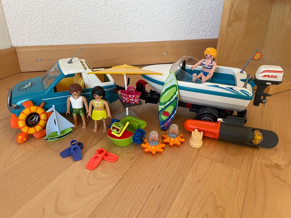 Playmobil Boot Mit Badekram Kaufen Auf Ricardo