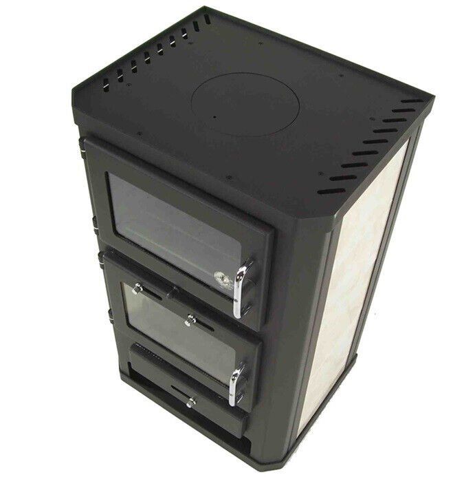 Cheminée: 56312 - Kaminofen 10kW Backfach + Herdplatte EEK A – Neu und originalverpackt aus Wallenwil von toesstal-vertrieb 4