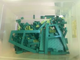 Lego Steine Gruen Konvolut guter Zustand
