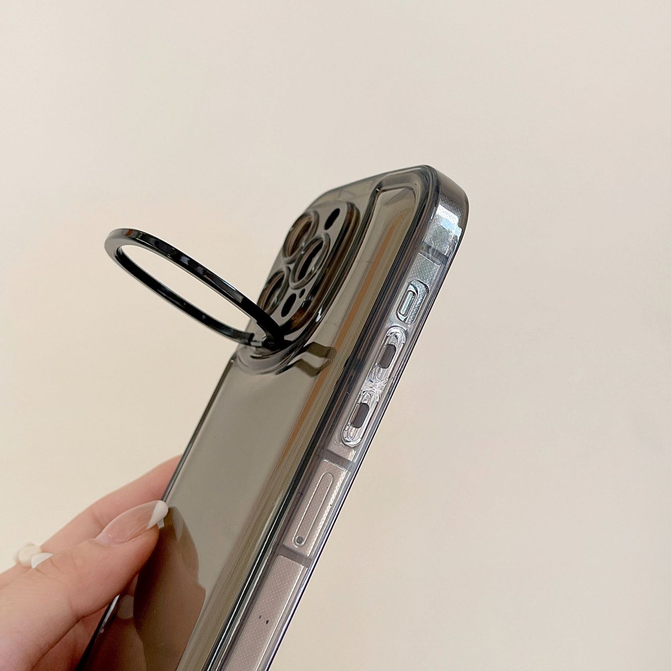 Cover & Protezioni schermo: Black, iPhone15 Pro Max, protection case with stand – Nuovo e nell'imballaggio originale da Gattikon venduto da Sarahs_Schatzkammer
