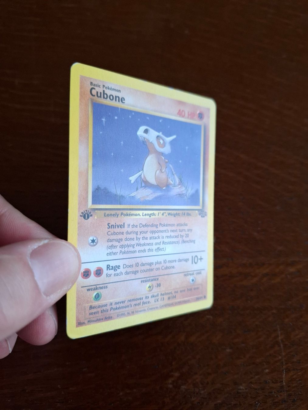 Pokémon Cartes à collectionner: Pokemon Cubone Jungle Set 1st edition 50/64 – D'occasion à Giornico par ale_lc8k 2