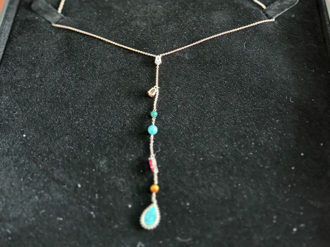 Thomas Sabo Catenine: COLLIER DE LA MARQUE TOMAS SABO ARGENT AVEC PIERRES DIFFÉREN – Nuovo e nell'imballaggio originale da Fully venduto da jbb_8f5r 1