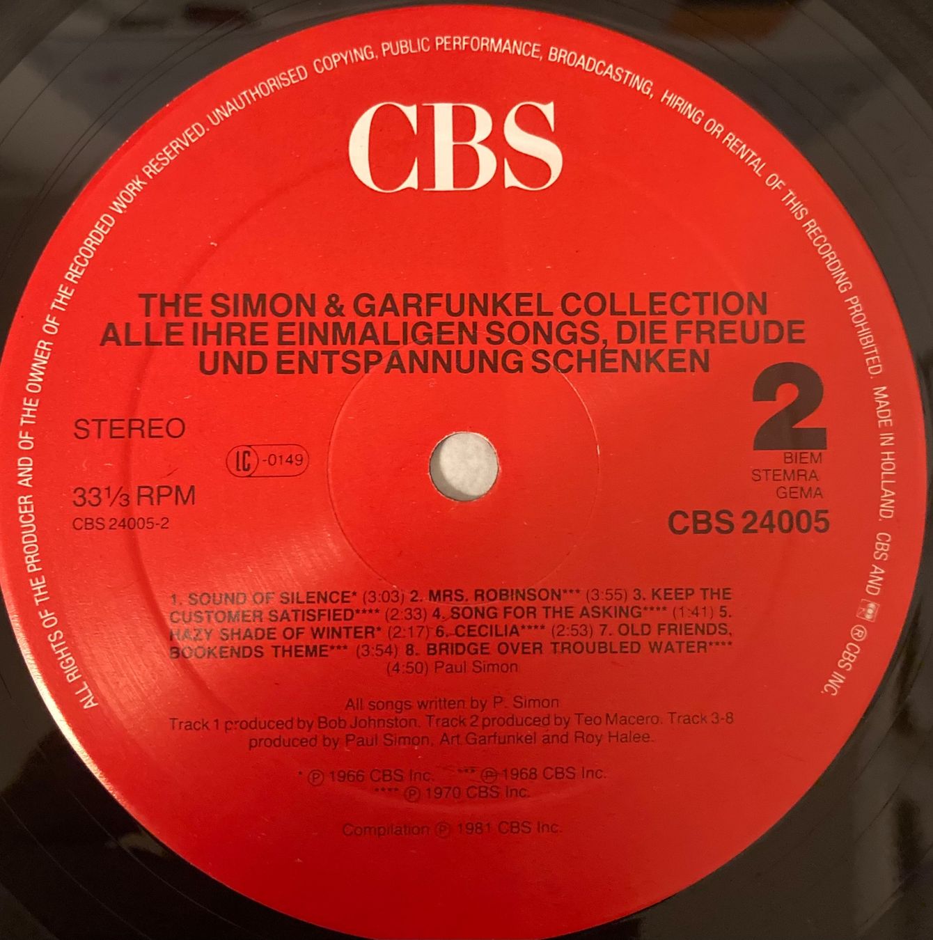 Dischi in vinile: Simon and Garfunkel - The Simon & Garfunkel Collection LP – Nuovo (secondo la descrizione) da Wettingen venduto da 12.Zoll.Vinyl 4
