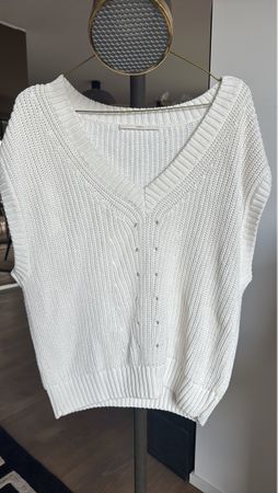 Strickweste Shirt Strick  34 Lanius 100% Baumwolle