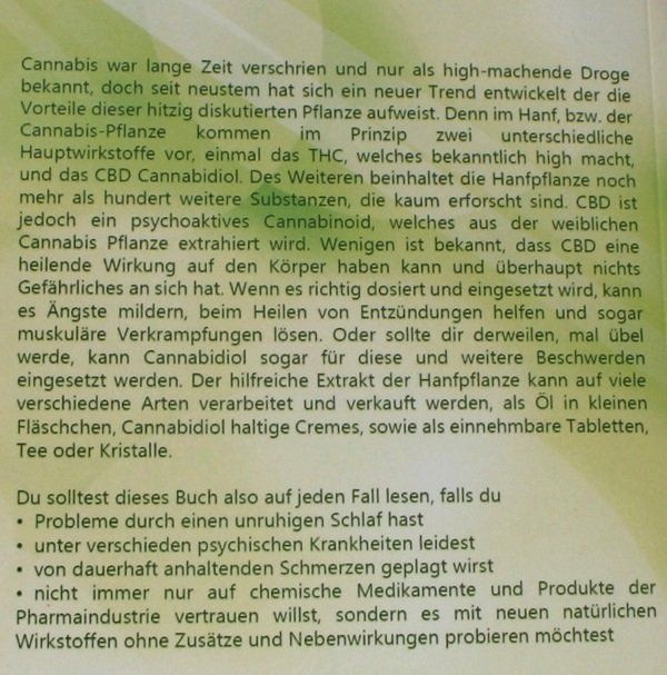 Bücher: Die Macht von CBD – Gebraucht aus Schlatt TG von annesbuecher 1