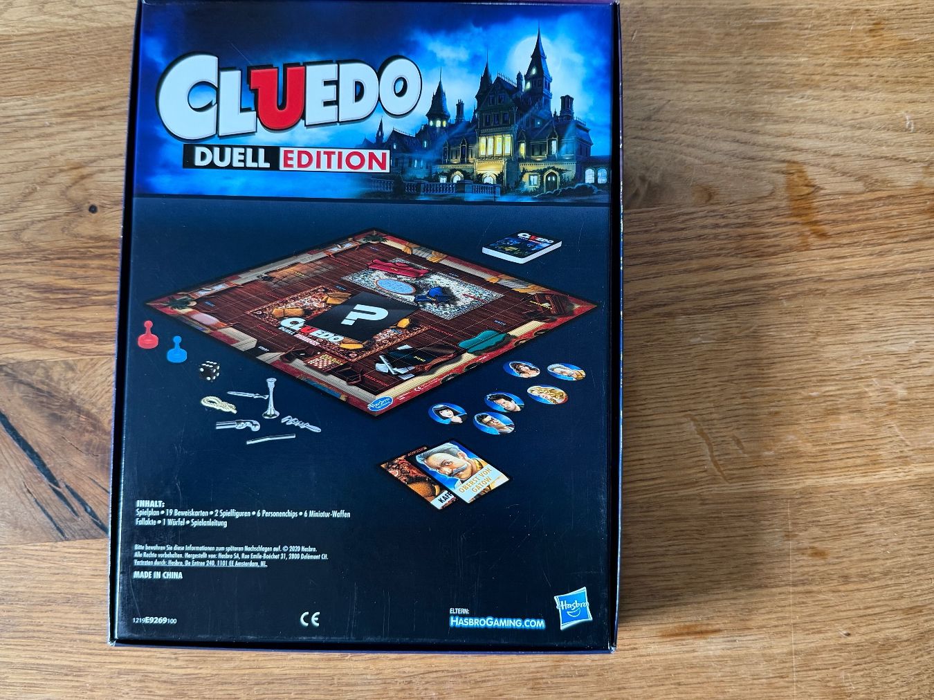 Hasbro Spiele: Cluedo Duell Edition – Gebraucht aus Schaffhausen von Bootes 1