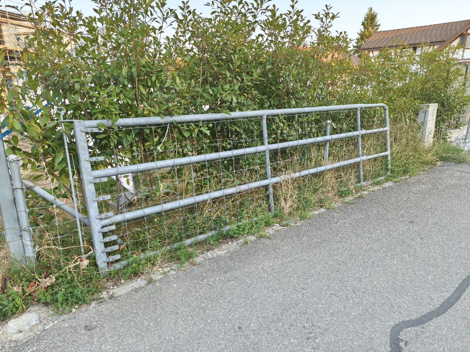 Autres équipements d'étable: Metalltor für Einfahrt oder Weidezaun Tor – D'occasion à Gerlafingen par Antik_mann