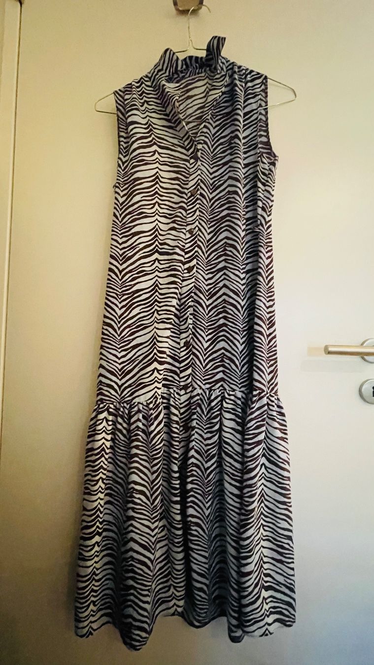 Vestiti: Sommerkleid Zebra Look Gr. 36 luftig – Nuovo (secondo la descrizione) da Zürich venduto da Alpen209 1