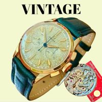 Omega Vintage Chronograph Gold
