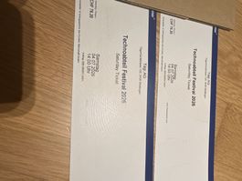 2x Samstag Tickets Technoabteil Festival