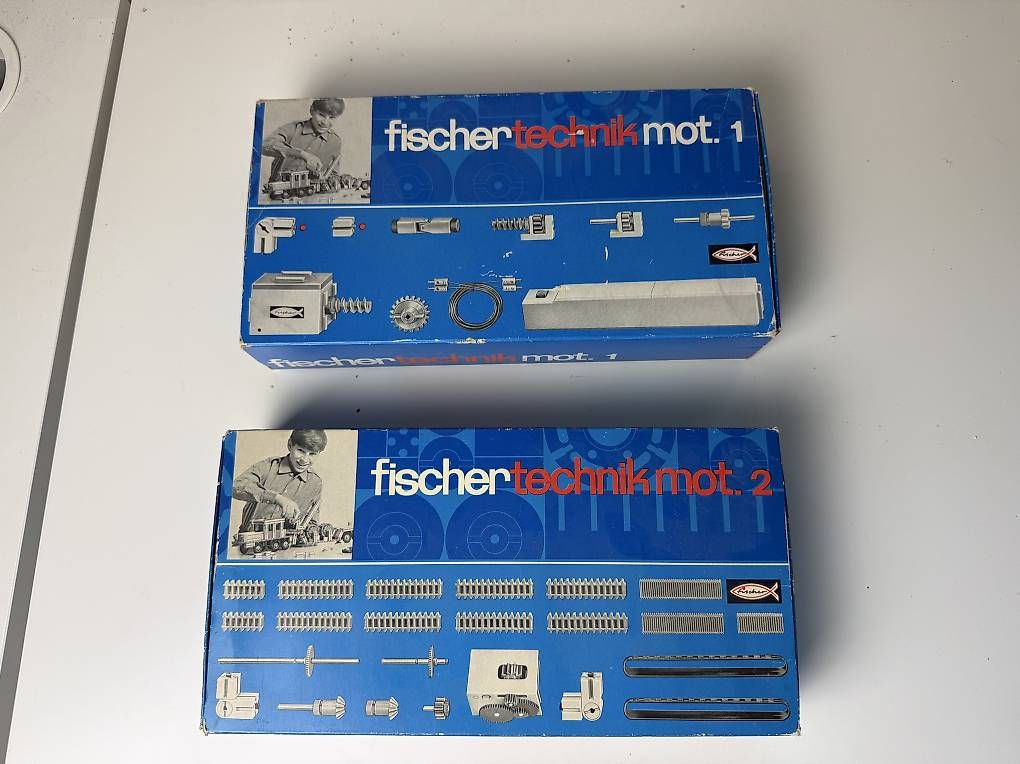 Baukästen: fischertechnik mot. 1 & 2 – Gebraucht aus Baden von mic_nrq9