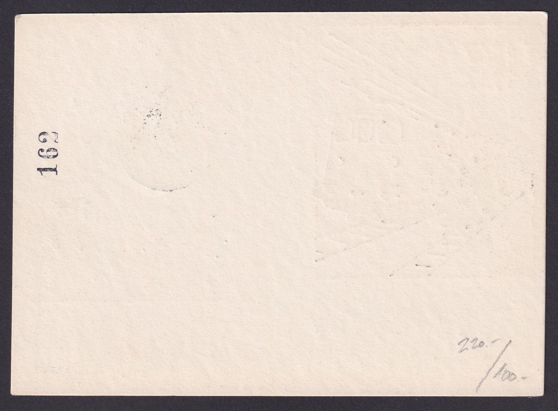 Alle Briefmarken: 1947, Maximumkarte Nr. 277, Spanisch Brötlibahn, TdB – Gebraucht aus Ebikon von SilvioFreund 1