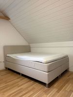 Boxspringbett beige guter Zustand