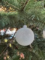 Mundgeblasene Weihnachtskugeln Alpine Nature - Glitzer – neu