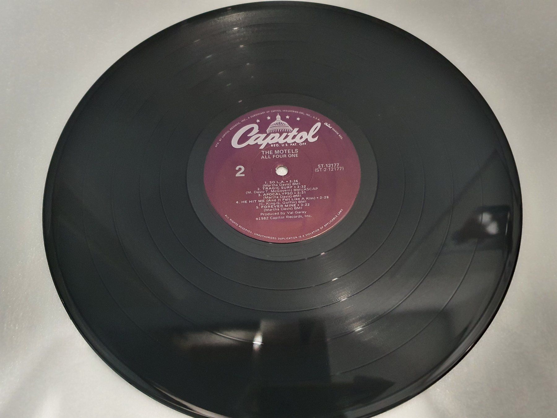 Schallplatten: The Motels – All Four One – Gebraucht aus Uster von Vinyl-Leidenschaft 5