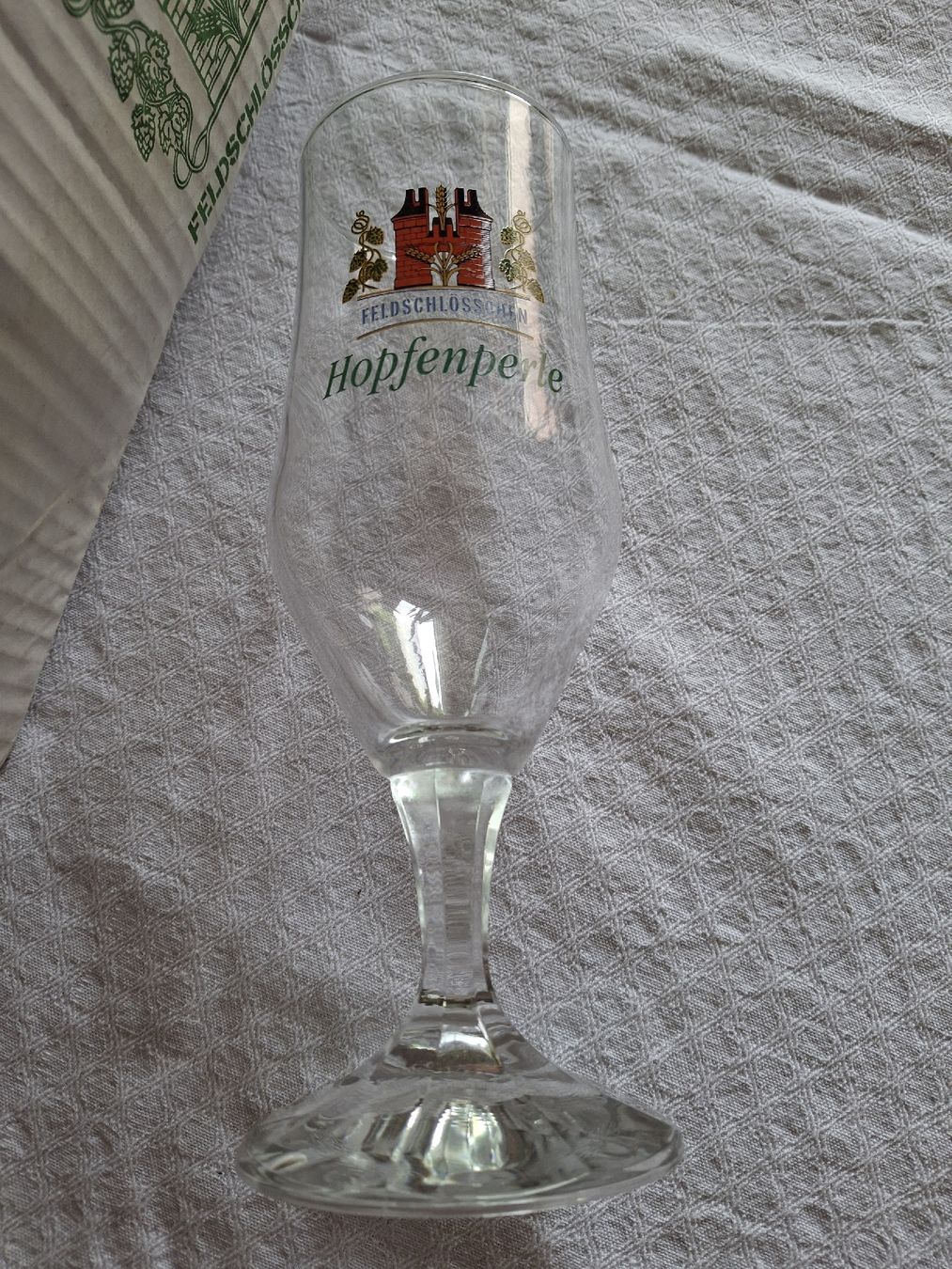 Feldschlösschen Verres: 11 Biergläser Original Feldschlösschen – Neuf (Voir description) à Môtier (Vully) par Champperbou 1