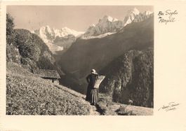 Soglio (GR) – Vista sul Pizzo Badile e la valle G