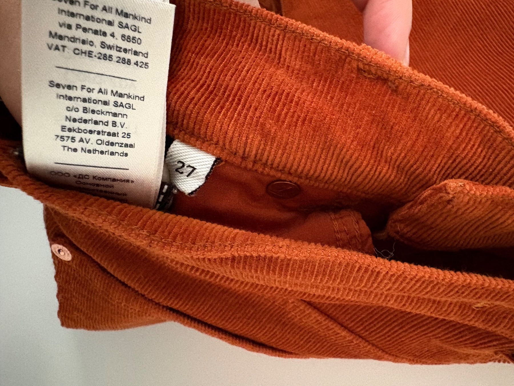 Mankind Pantaloni: 7 for all Mankind Pants - size 27 – Usato da Muzzano venduto da Sidney_3 3