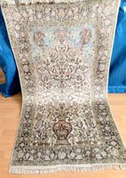 Seidenteppich 150*90cm handg.frisch prof.gewaschen top