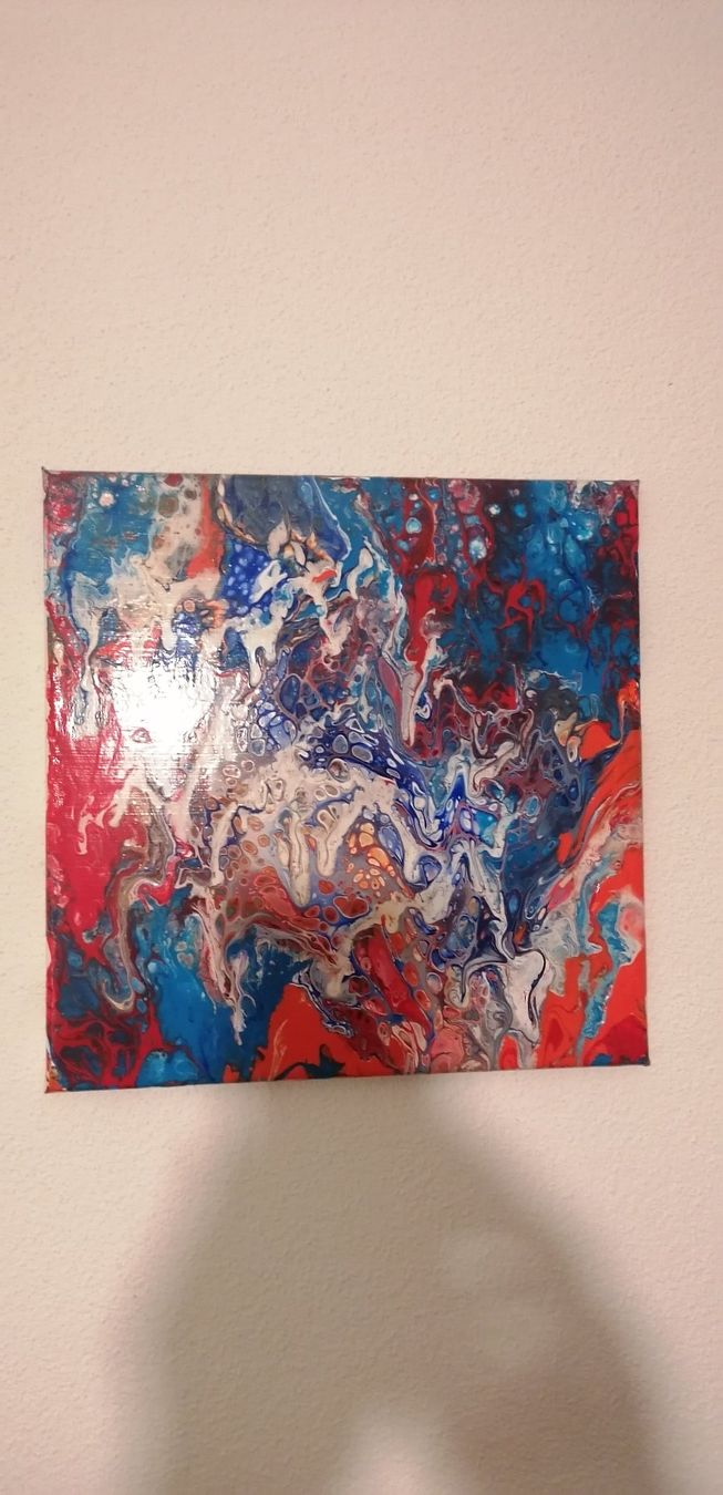 Dipinti: Acrylpainting 40x40 cm – Usato da Winterthur venduto da Nutzen_statt_weg1 1