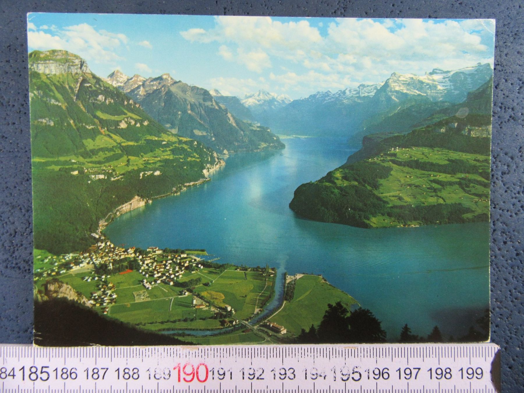 Cartes postales: BRUNNEN SZ AK LUFTBILD 1971 – D'occasion à Ettingen par Hausi4711