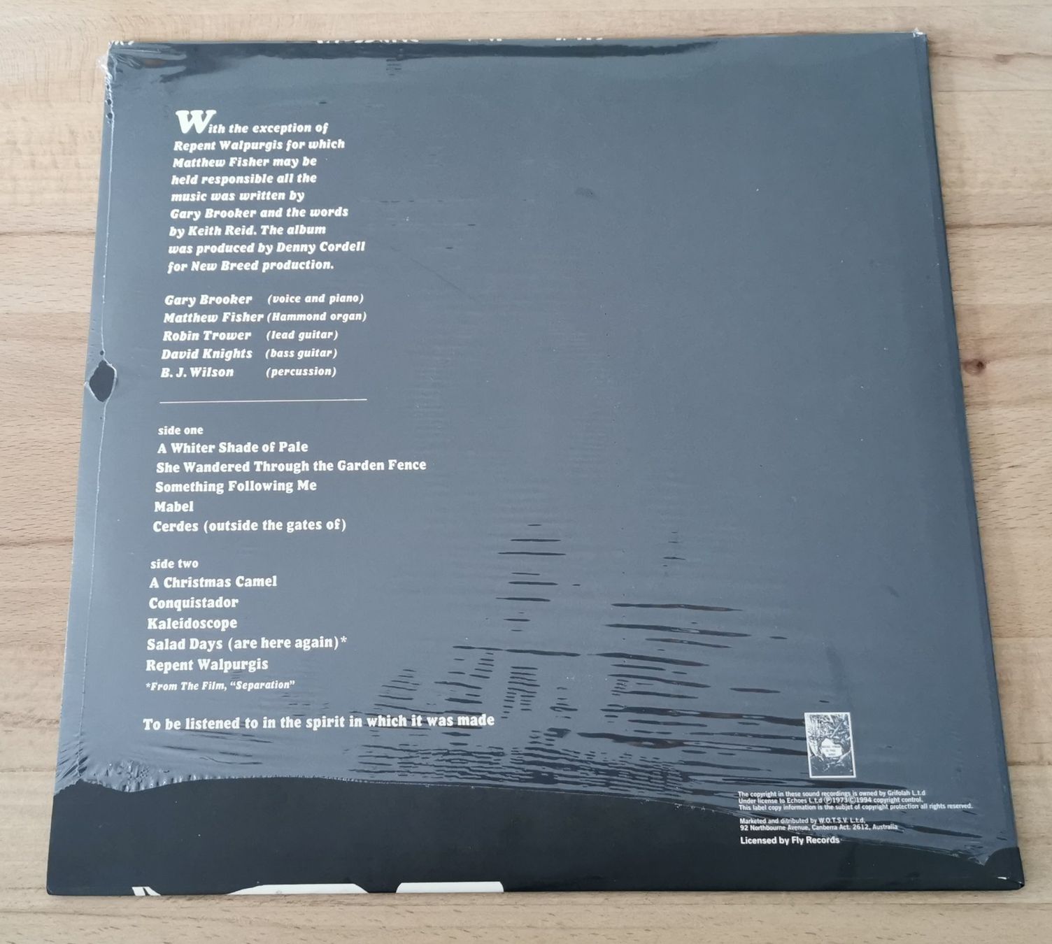 Dischi in vinile: PROCOL HARUM: Same LP Psychadelic Rock Progressive – Usato da Münchwilen TG venduto da Swb 1