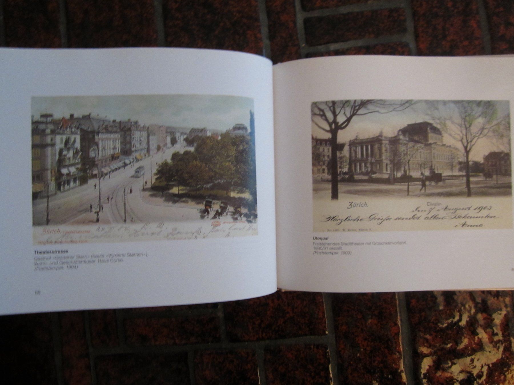 Cartes postales: ZÜRICH ALTSTADT POSTKARTENBUCH!!! – D'occasion à Volketswil par nemo2000 4