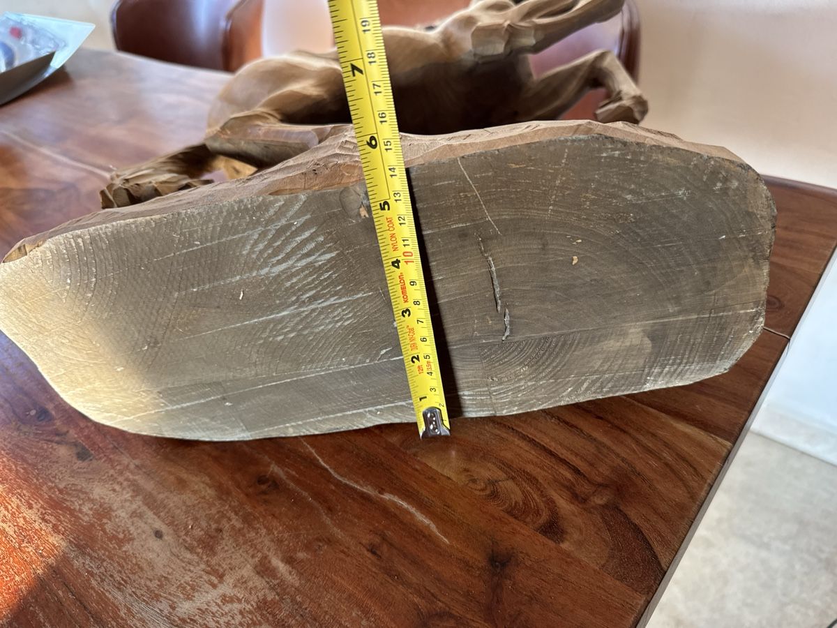 Articoli in legno: Holzfigur Pferd handgeschnitzt ca. 55x35 cm wunderschöne – Usato da Morges venduto da SevArt 8