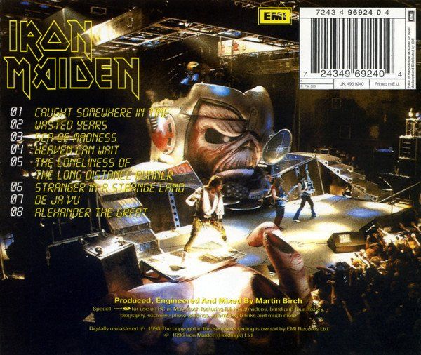 CD: Iron Maiden – Somewhere In Time 1998 – Usato da Gingins venduto da Demonseed 1