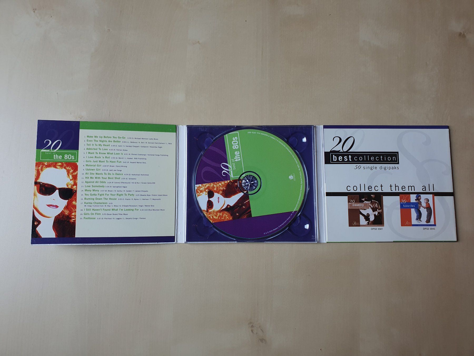 CD: Countdown Singers Best of 80s – Usato da Stansstad venduto da collectorsshop 2