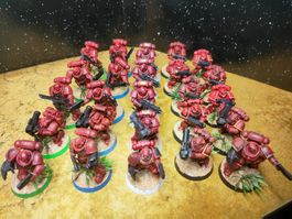 Space Marines, 15 x Intercessors 10 x Assault, Warhammer 40k