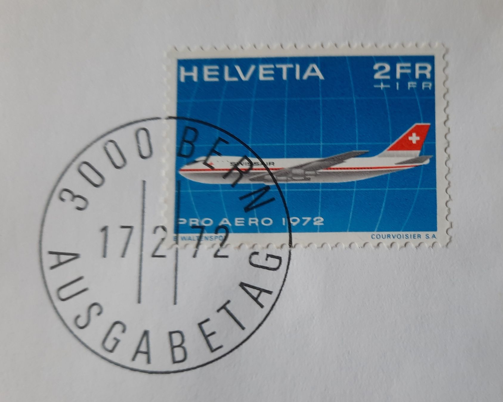 Tutti i francobolli: 12-21-3 PRO AERO FDC 17.2.72 – Usato da GENEVE venduto da Pjeronimo 2