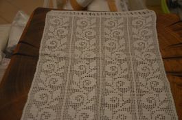 VORHANG HANDARBEIT - CM 32X82 - (VZV)