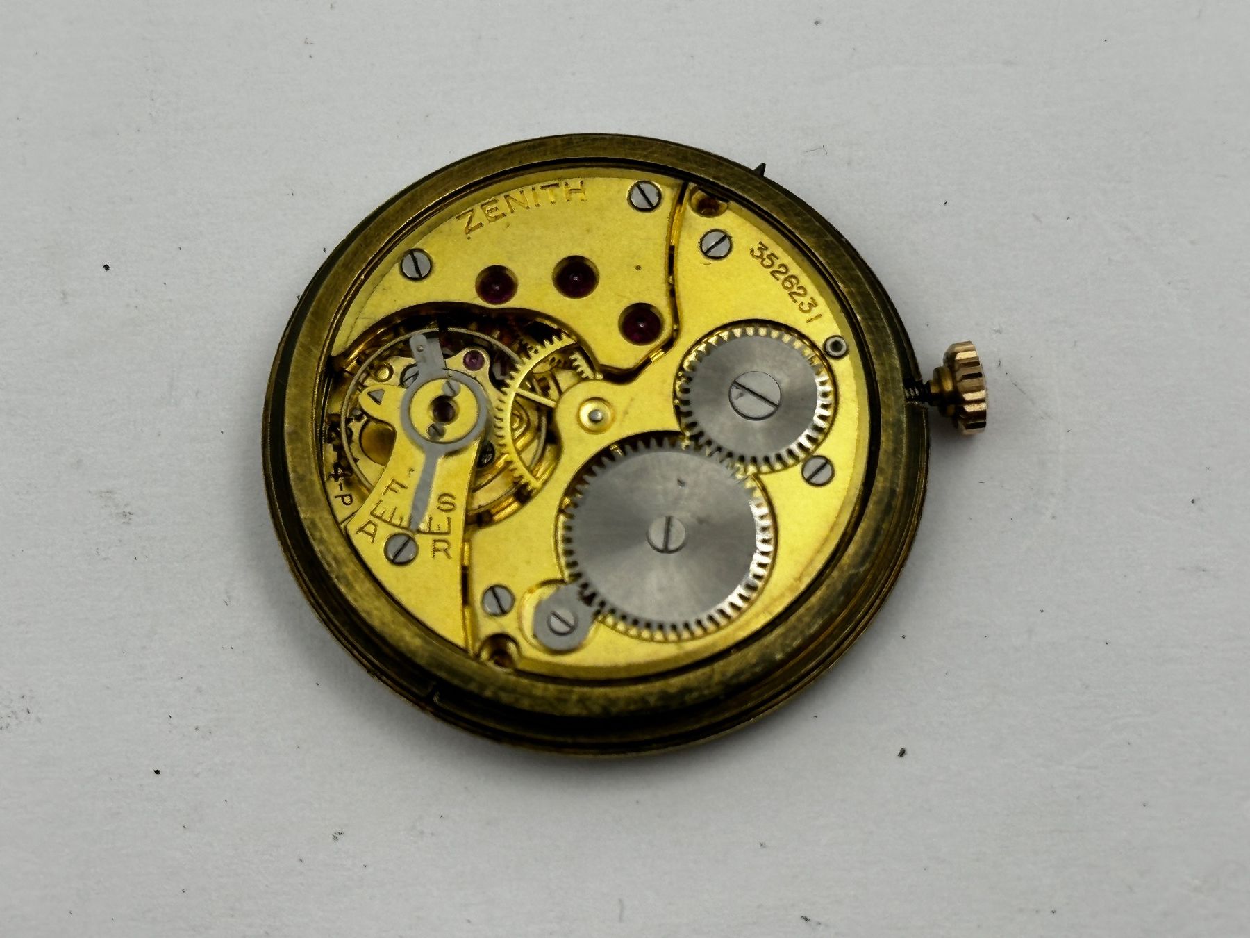 Zenith Uhren: Zenith 352623 Uhrwerk – Gebraucht aus Brüttisellen von AlphaOmega05