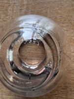 Vintage Bonbonniere aus Glas, Ø ca 6cm, Top!