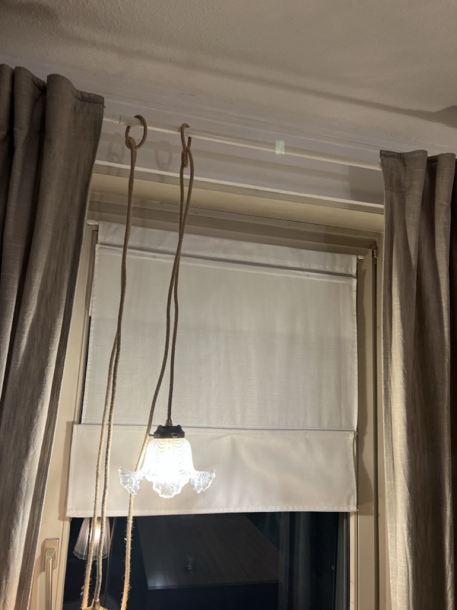 Lampade: Hängelampe antik Glaslampe – Usato da Sirnach venduto da dasrosahaus 4
