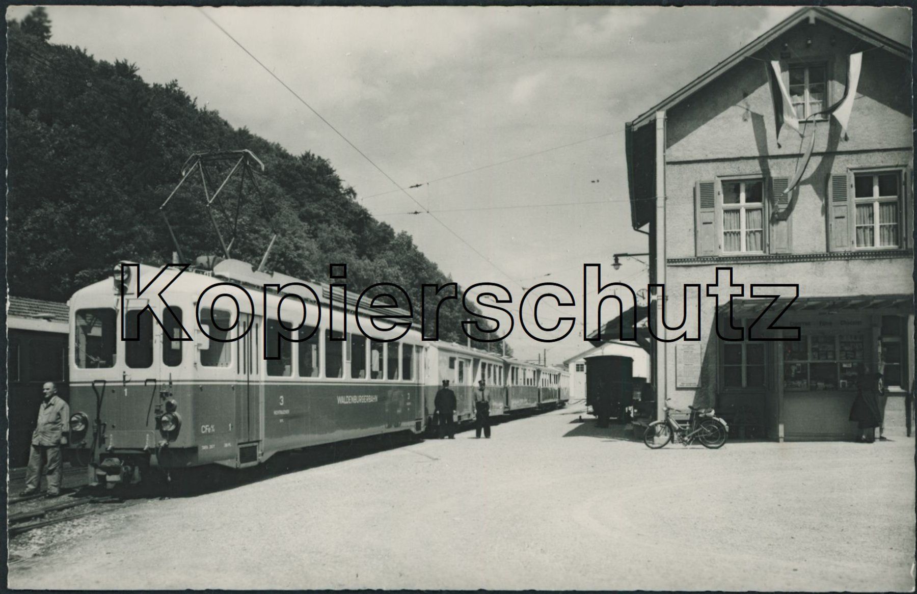 Ansichtskarten: BL Waldenburg - Bahnhof - Bahn WB – Neu (gemäss Beschreibung) aus Schindellegi von Jonathan77