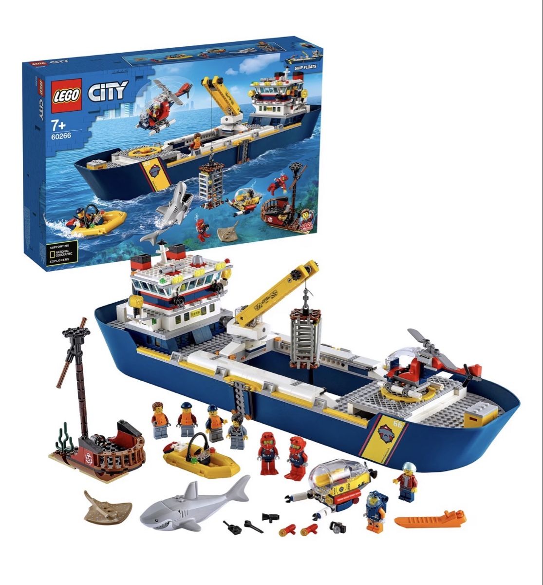 Lego Giocattoli: LEGO City - Meeresforschungsschiff – Usato da Kilchberg ZH venduto da blackseal 1