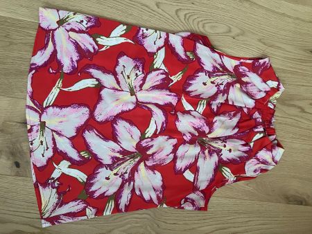 Bluse von Comma mit Blumenmuster Grösse 36