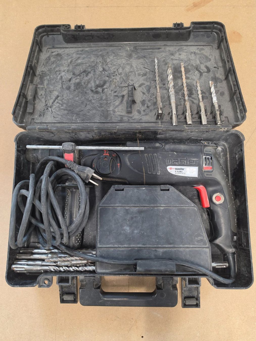 Würth Trapani: Master Bohrhammer H 26-MLS mit Bohrer-Set – Usato da Zollbrück venduto da nissan0267 1