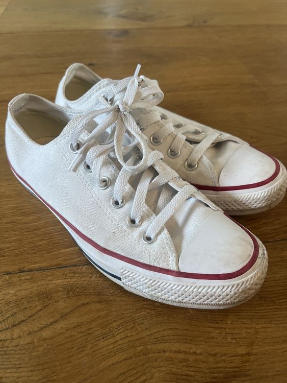 Weisse Converse Chucks All Star, Gr. 39, Sommerhit! | Kaufen auf Ricardo