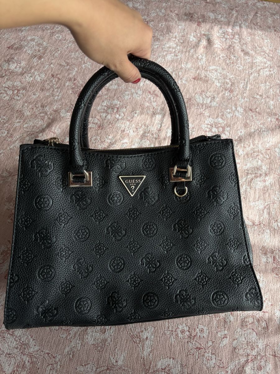 Guess Borse da donna: Guess Handtasche schwarz – Usato da Neuhausen am Rheinfall venduto da AbisZallesdabei 1