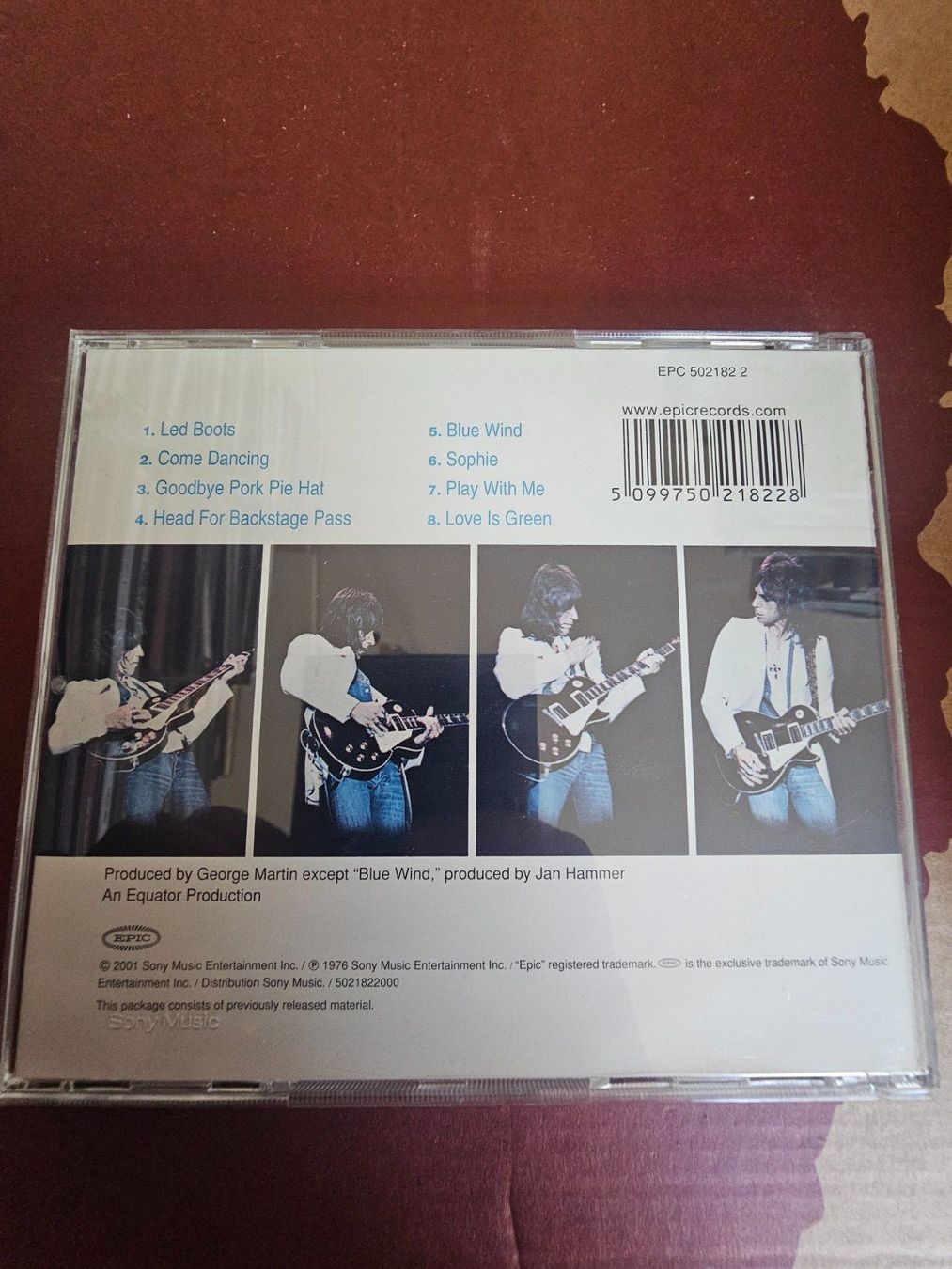 CD: CD - Jeff Beck – Wired (REMASTERED) – Usato da Biberist venduto da Foolio0 1