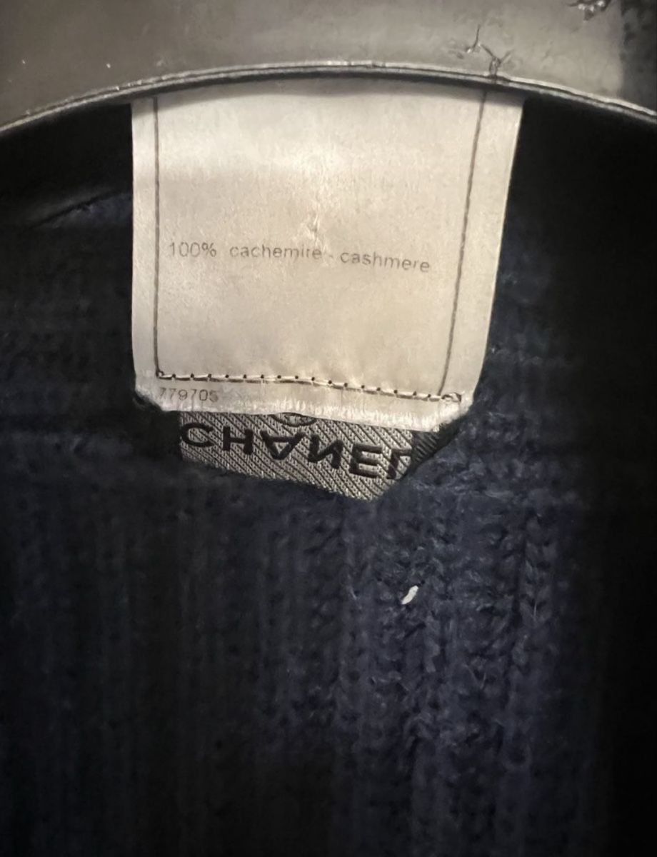 Chanel Vestiti: Chanel 2008 Strickkleid mit Logo, Gr.38 – Usato da Zürich venduto da NNK28 7