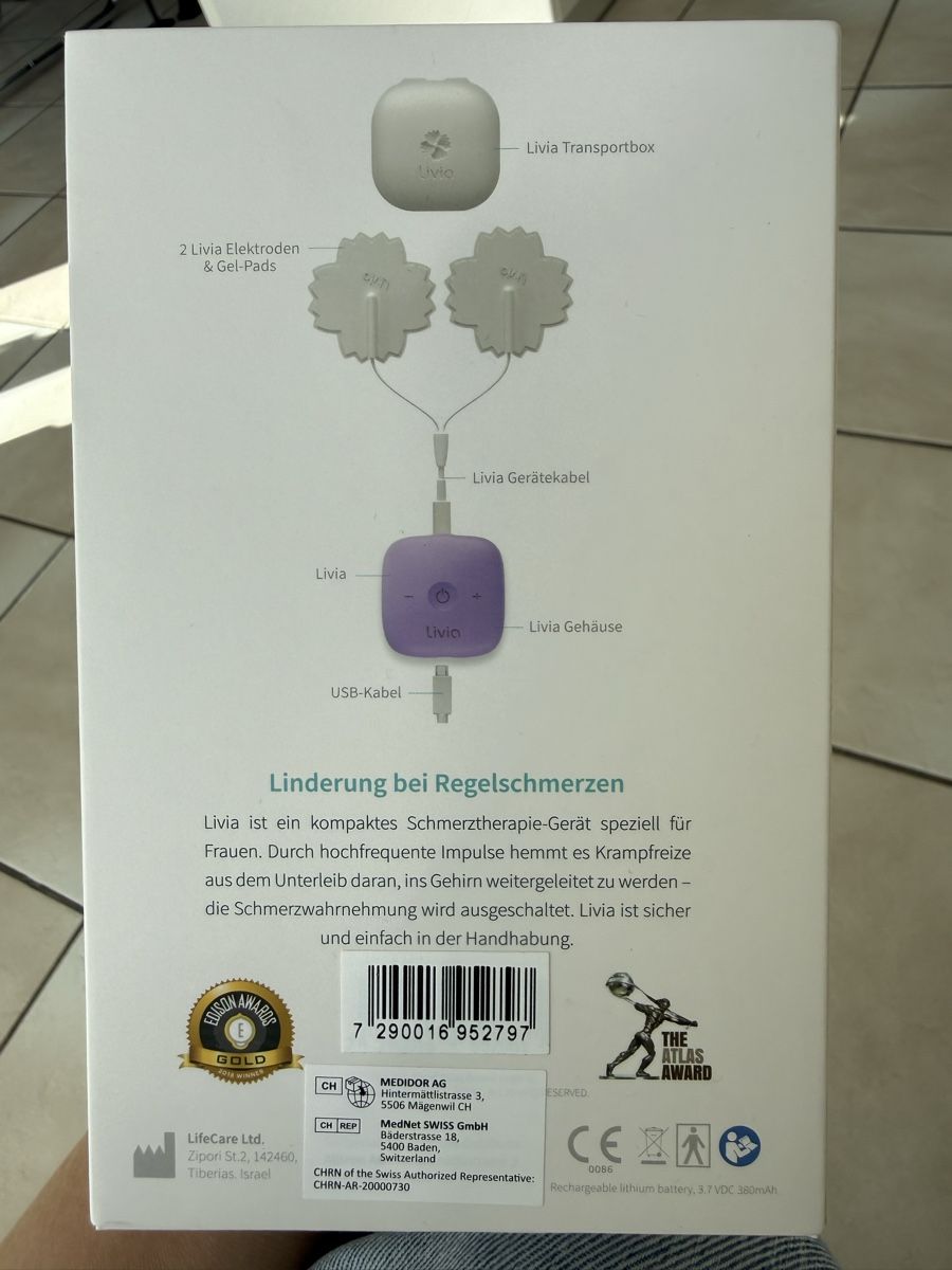 Attrezzature mediche: Livia EMS & TENS – Nuovo e nell'imballaggio originale da Schwyz venduto da saraver 1