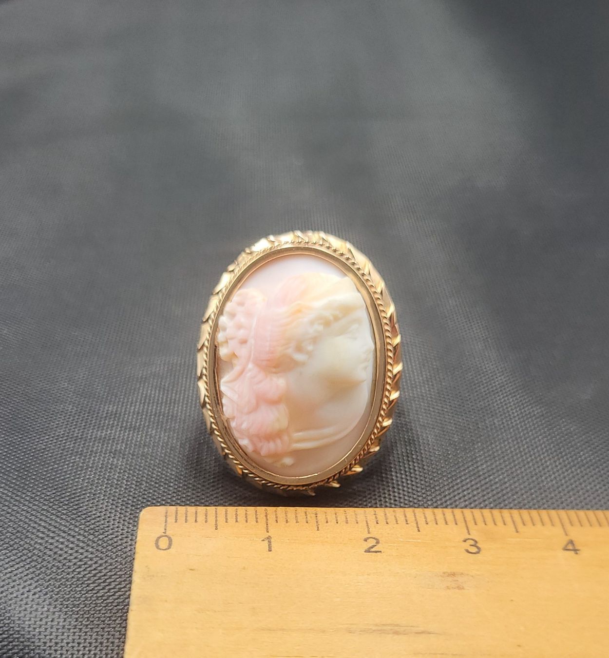 Anelli: Gold 585 Antiker Ring mit Cameo-Motiv – Usato da Wald ZH venduto da Dasilver 3