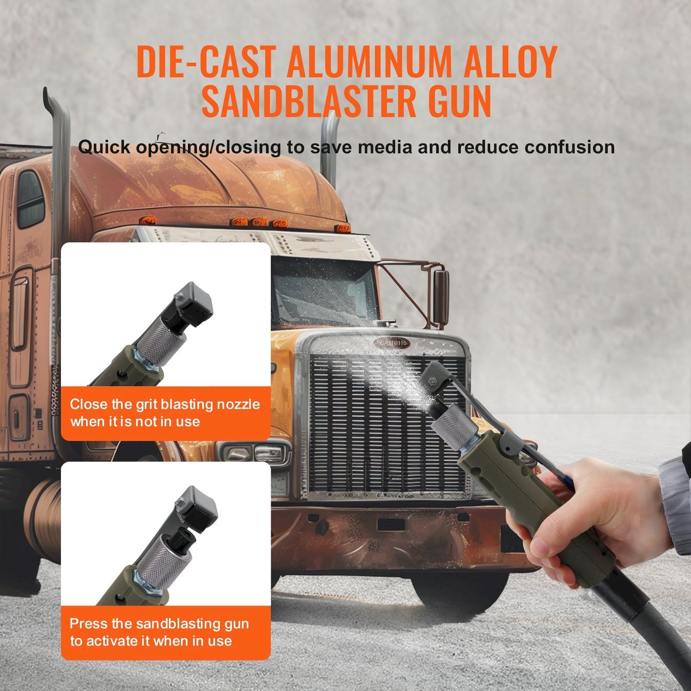 Alle Werkzeuge: Druckluft Sandstrahler 40L Mobile – Neu und originalverpackt aus Bottighofen von zaap 6
